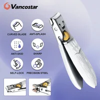 Self-locking Ultra Sharp Nail Clipper Sturdy Fingernail and Toenail Clipper Cutters for Trimming & Grooming Spring Construction 1