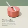 Non-Stick Ceramic Fry Pan (1.05 qt, 8") & Sauce Pan (1.75 qt) - Non Toxic 3