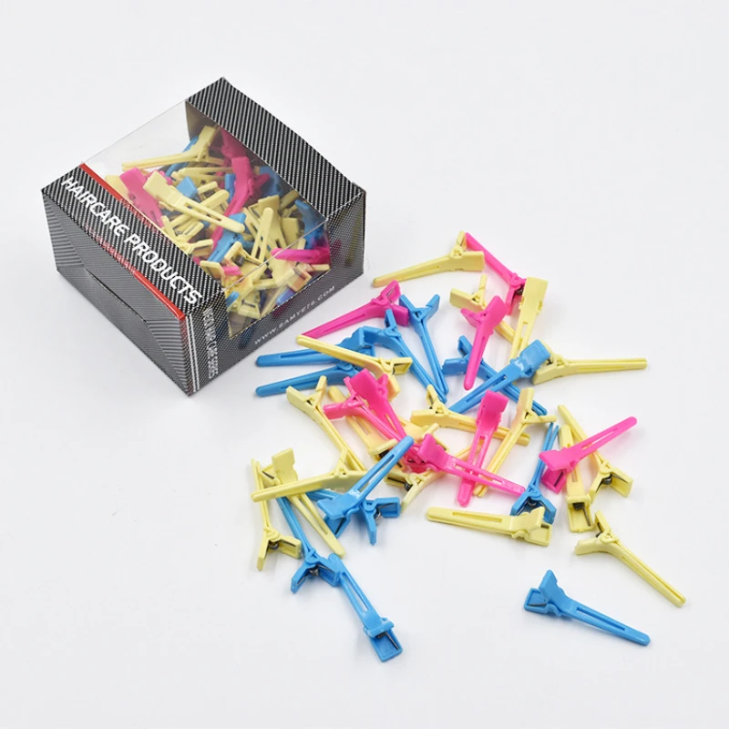 Boxed Hairdresser Hair Clips Curl Styling Perm Positioning Clip Cold