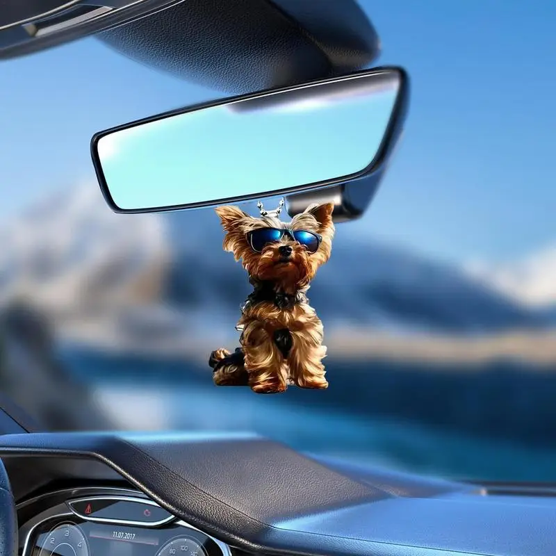 Décoration De Voiture | Charmant Chat Rétroviseur | Décoration De Voiture Porte-bonheur Pour Voiture, Porte-clés Pour Sac à Dos, Décoration De Voiture Lencyh