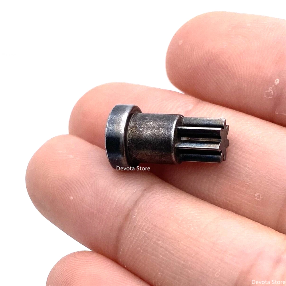7 Teeth 7T DC Motor Impact Screwdriver Car Washing Machine Impact Batch Accessories For 550 motor gear transmission gear