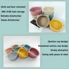 3pcs Baby Silicone Bowl Suction Cup Bowl Children's Tableware Complementary Bowl Children's Dinner Plate Silicone Tableware 3