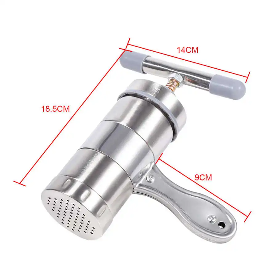 Dumpling maker Making Spaghetti Kitchen Tools Manual Stainless Steel Noodle Maker Press Pasta Machine Crank Cutter Fruits Juicer Cookware