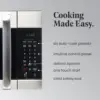 Over-the-Range Microwave Oven, 1.7 Cu. Ft. - 1000W - Auto Reheat, Multi-Stage Cooking, Melt/Soften Feature, Child Safety Lock, L 3