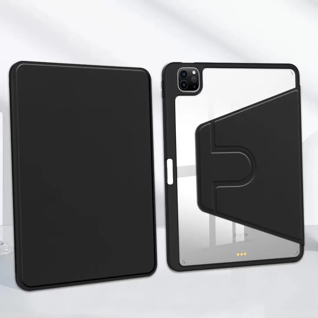 360-Degree Rotating Tablet Case with Pencil Holder