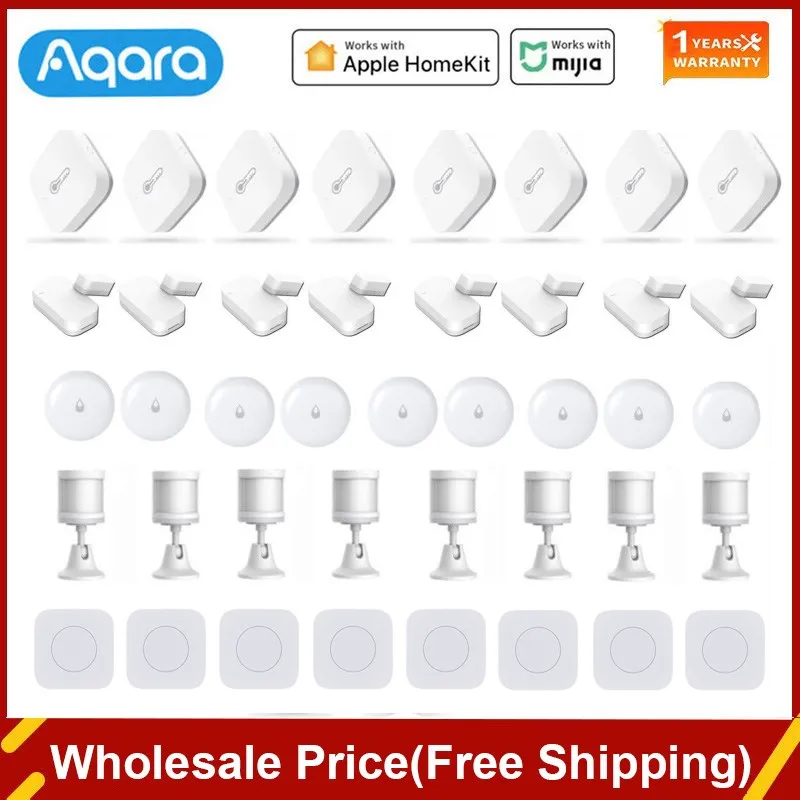 AqaraTemperatureSensorsMotionSensorZigbeeDoorSensorsWater