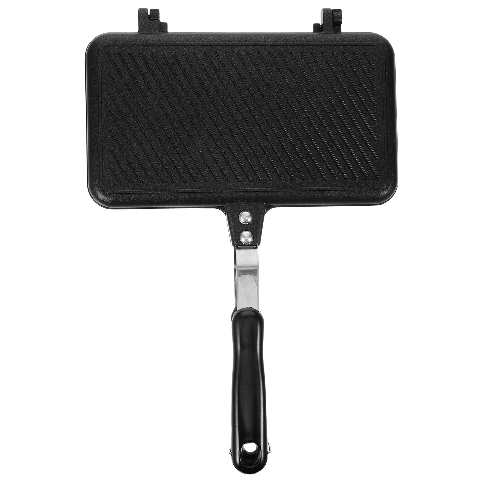 

Frying Pan Baking Breakfast Machine Small Sandwich Tray Double Sided Aluminum Alloy Kitchen Toaster