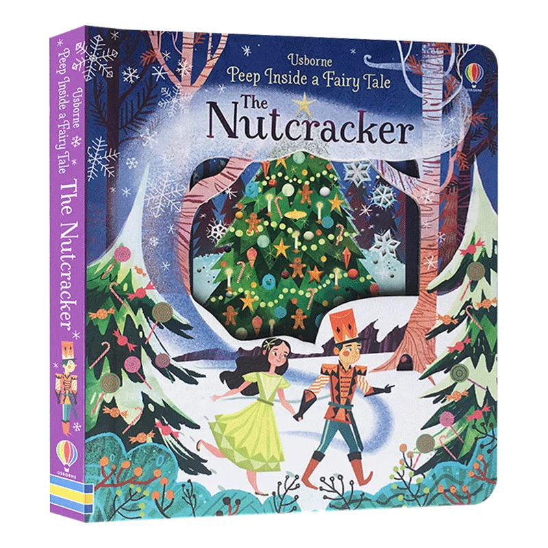 

Peep Inside A Fairy Tale The Nutcracker, Children's books aged 3 4 5 6, English picture book, 9781474915557