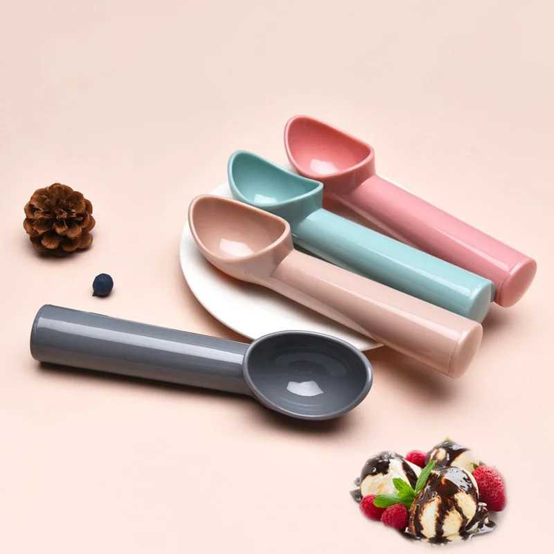 Ice Cream Scoops Stacks Thickened PP Ice Cream Digger Non-Stick Fruit Ball Maker Watermelon Tools Kitchen Gadgets ice cream scoop
