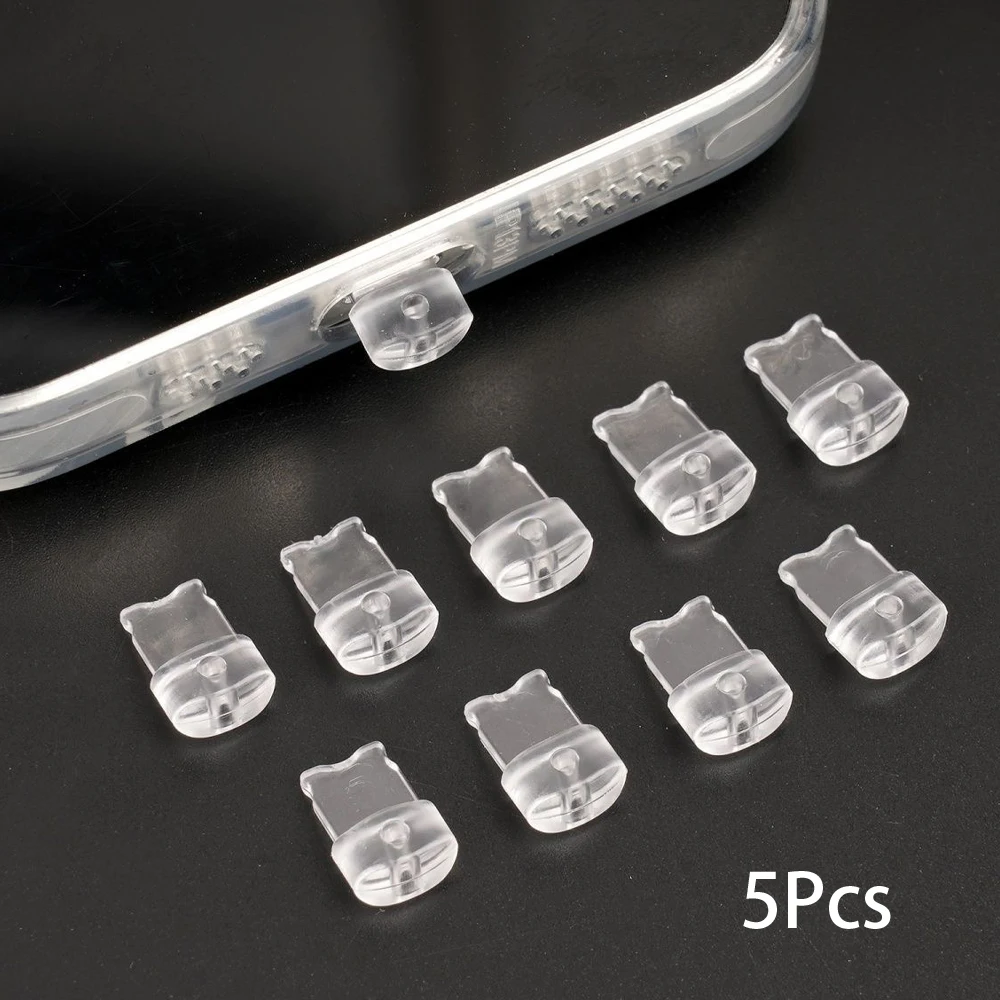Universal DIY Transparent Anti-Dust Protector Caps