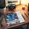 Flowers and Butterflies Coloring Book For Adult Relieve Stress Kill Time Graffiti Painting Drawing Art Books Perfect Gift 6