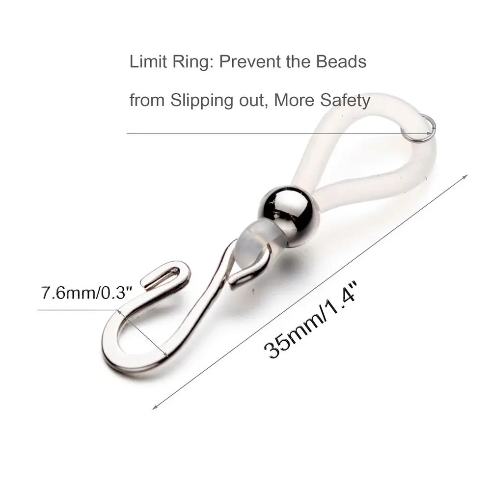 Silicone Zipper Holder Replacement Metal Universal Zipper Pull Durable Hooks Replacement zipper pullers zipper accessories