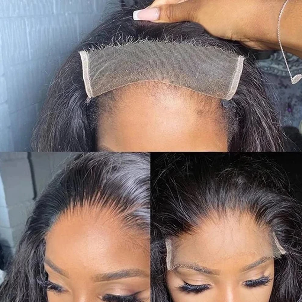 Luxurious Straight 5x5 HD Lace Closure Remy Human Hair Natural Color Transparent Hand Tied Human Hair Lace Closures Pre Plucked