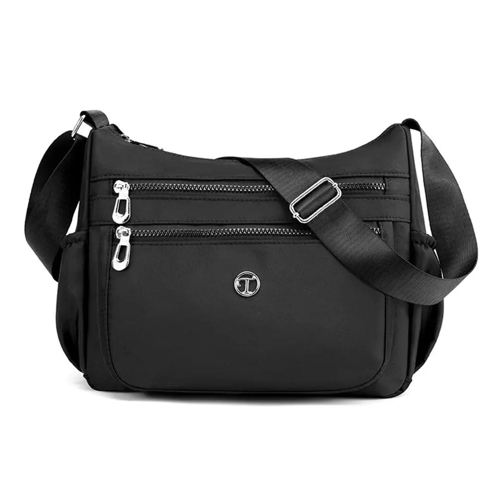 Women Crossbody Bag Waterproof Shoulder Bag Messenger Bag Casual Nylon
