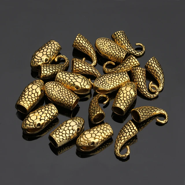 200 Pezzi Supporti Per Cabochon A Cucchiaio - Connettori Per Gioielli Fai Da Te In Lega Dorata/Argentata - Foto 8