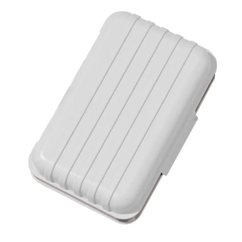 

Travel Soap Container Travel Soap Case With Draining Rack Self Draining Bar Soap Holder Case Portable Soap Dishes For Home