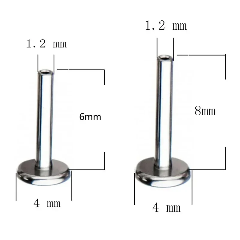 G23 Titanium EAR PIERC Internally Thread 9 Prong CZ Pave Top Ear Rings Cartilage Tragus Earrings Lip Stud Helix Piercing Jewelry piercing jewelry,body piercing earrings,ear piercing jewelry,metal jewelry,body piercing jewelry,body jewelry