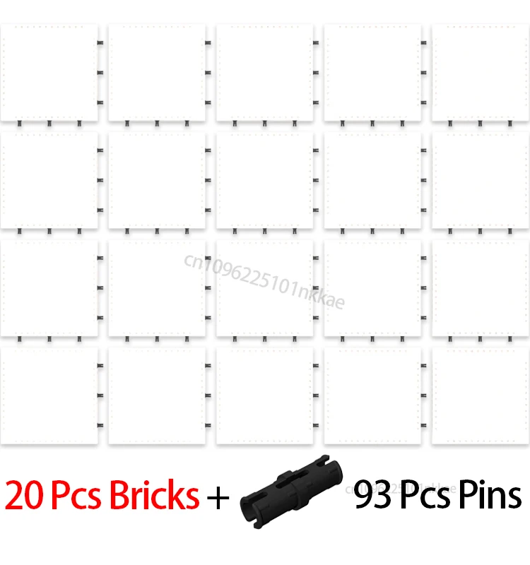 Wholesale 16X16 Pixel Art Building Blocks Bottom Plate 65803 Bricks Baseplate Part Compatible 31212 21333 98138 Pixel Toys Gifts