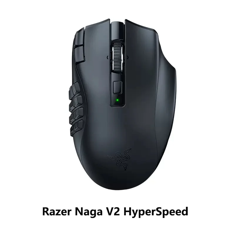 Razer naga v2ハイパースピード人間工学に基づいたワイヤレスmmo
