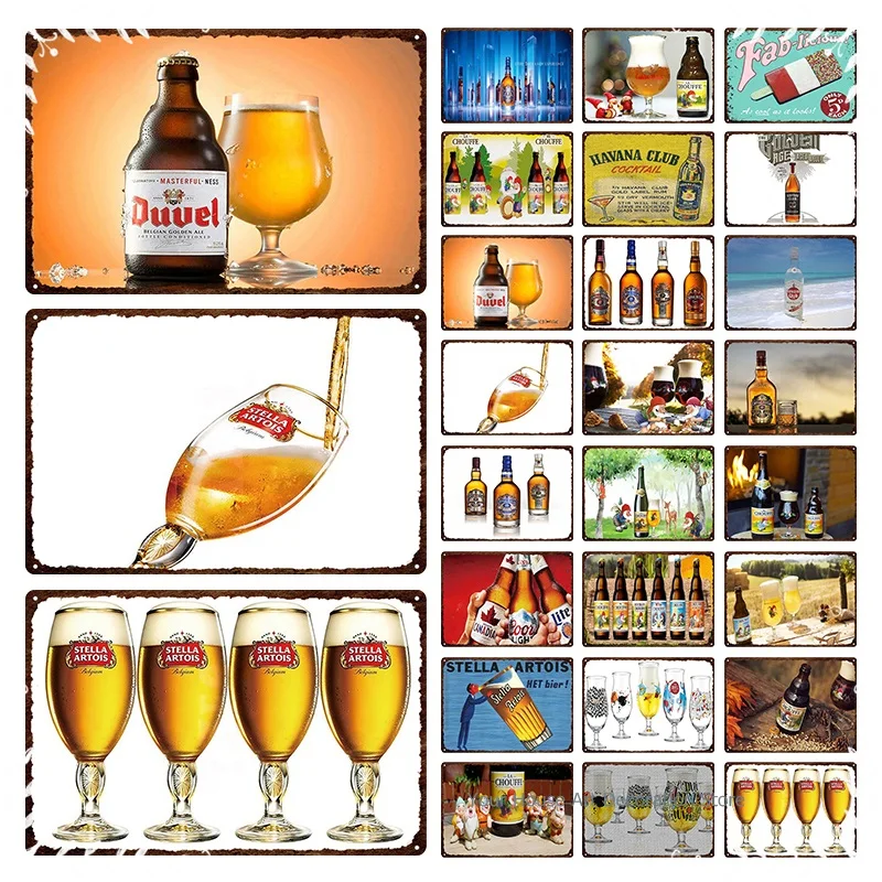 Стелла артоис сетчатый брелок ФАБ-лишез Стелла артоис жестяные знаки стена Estrella Damm железная Живопись Искусство смешной металлический постер Cl