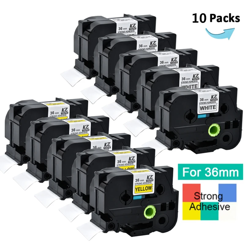 Description Picture 2 of item10PCS 36mm S261 Strong Adhesive laminated compatible TZ S261S661 Printer Ribbon for Brother PT PT-3600 label maker