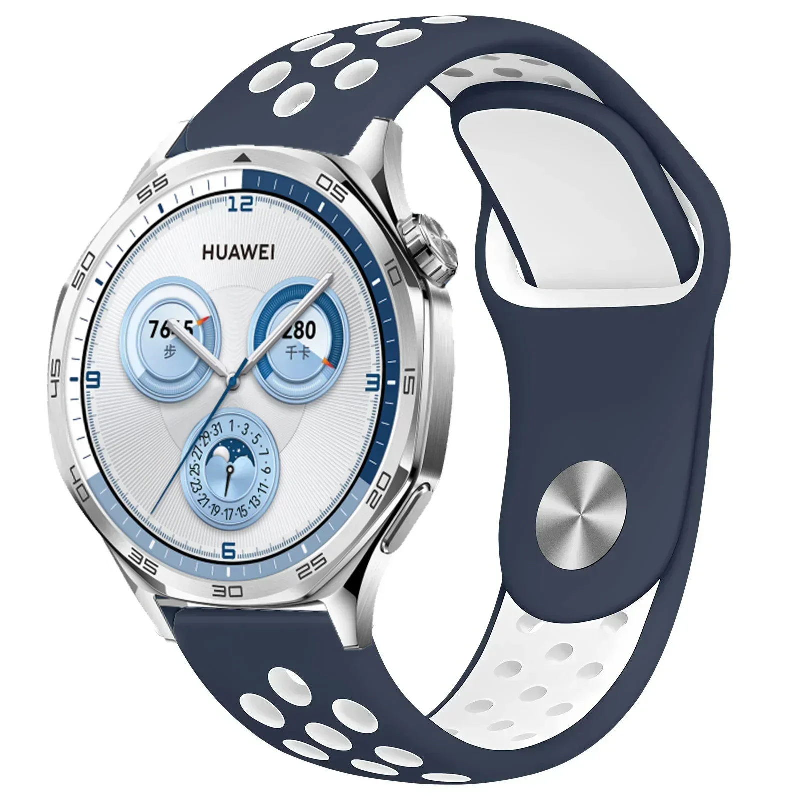Premium Silicone Watch Strap - Adjustable Rubber Wristband