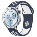 Midnight blue white