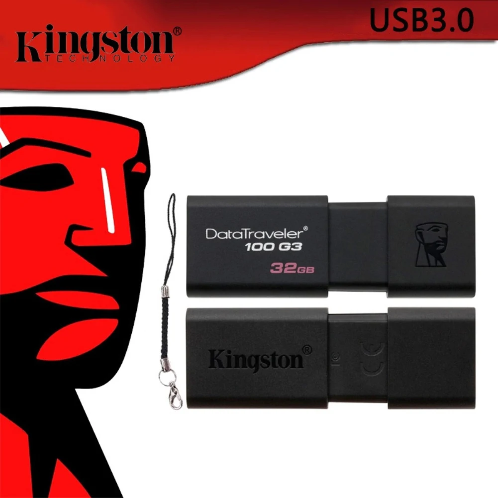 Kingston USB Tollhegy Meghengerget USB Flash’s Theme Meghengerget USB 3.2 pendrives USB memória számára Számítógépes 64GB 128GB 256GB USB botot szabadon szállítás kulcs