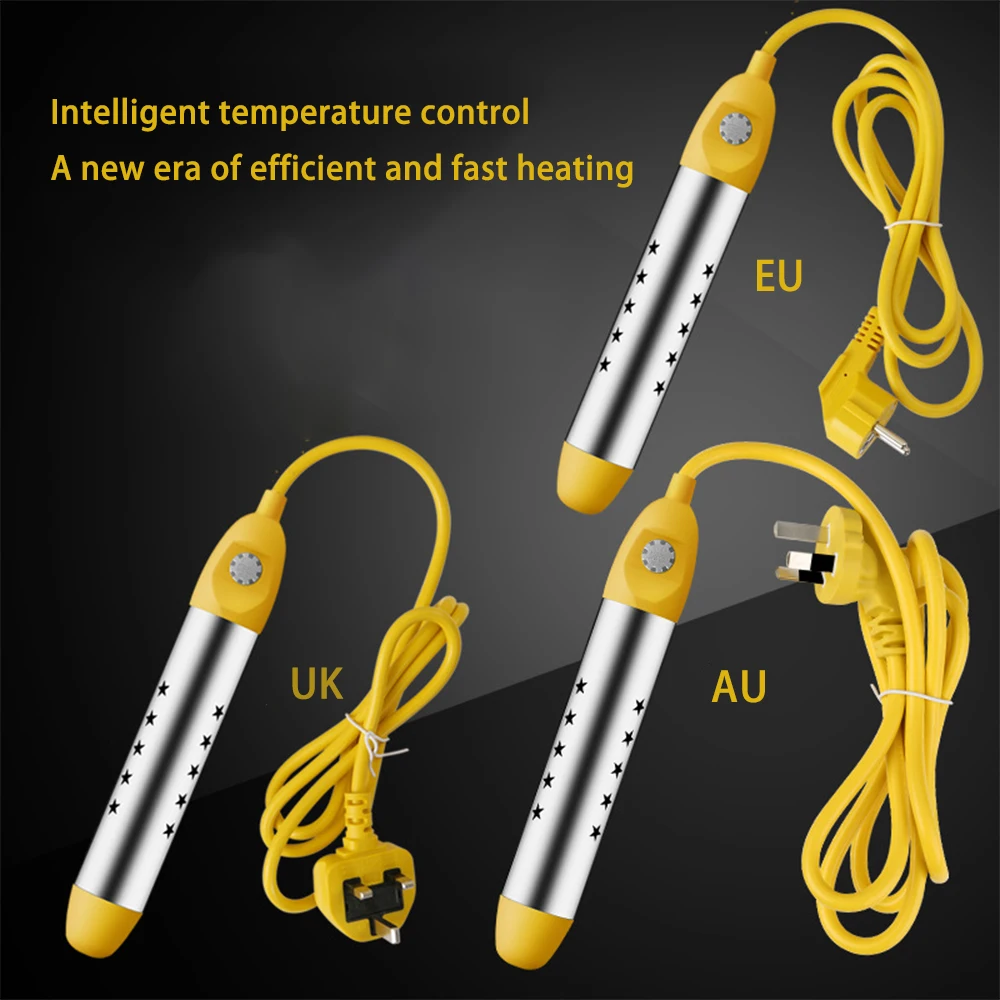 Portable Pool Heater Water Heating Boiler Swimming Solar Bath Tub Immersion Hot Fast Automatic Power Off Intelligent 2000W 2