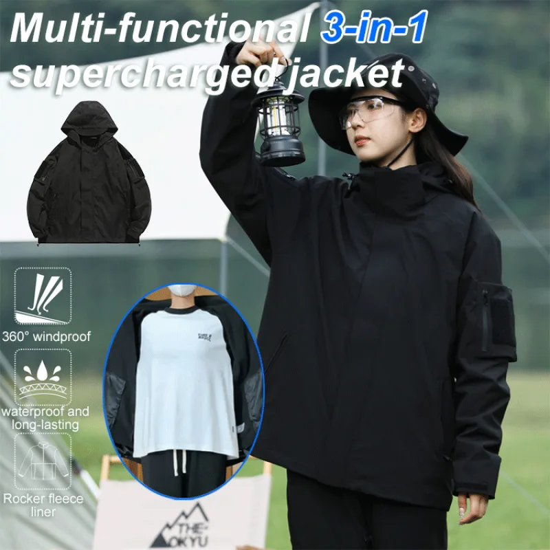 Giacca Da Uomo Alla Moda E Ampia Ideale Per La Primavera E L'Autunno