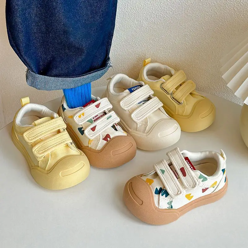 Kid Sneakers autumn Child Canvas Shoes Fashion Girls' Shoe Boys' Casual Shoes Kids Canvas Shoe Kids Tenis De Ni&ntilde;a
