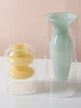 Decorative Double Wall Borosilicate Flower Vase Ins Hot Popular Cylinder Hydroponic Clear Murano Glass Vase 4