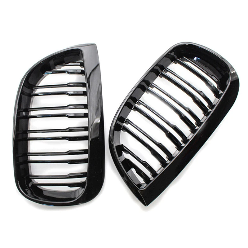

Car Grill Front Bumper Kidney Grille Racing Grills Glossy Black Grille For BMW E81 E87 2004-2007 Auto Exterior Grilles