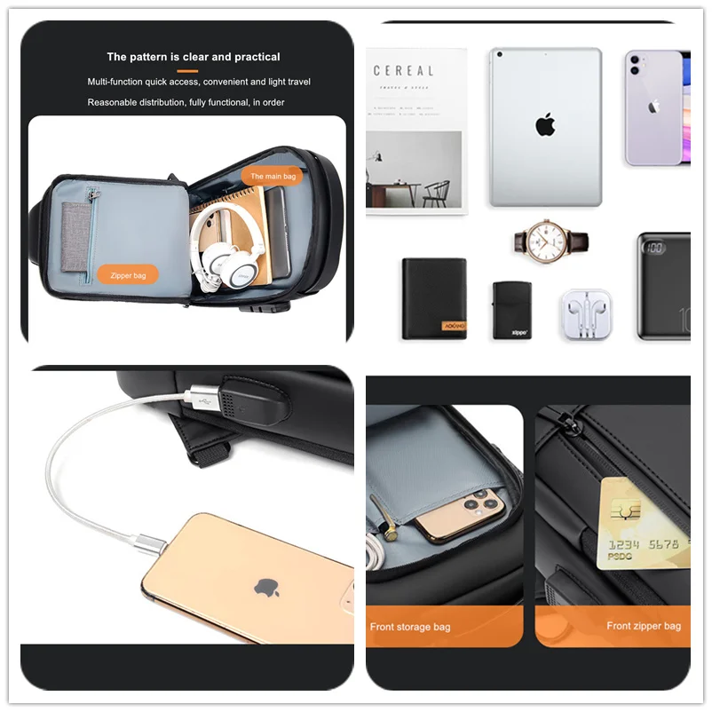 Рисунок 5 - Мужская водонепроницаемая сумка JEEP BULUO