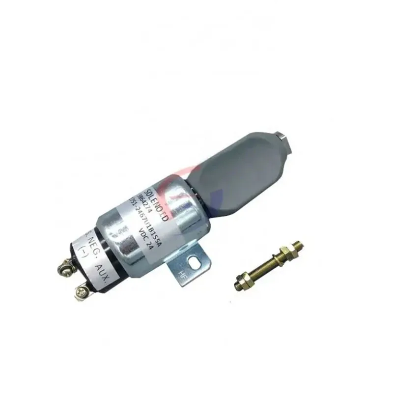 Shutdown Solenoid Valve 12e7u1b1s5 3864274 12v 24v For 4d95 6d102