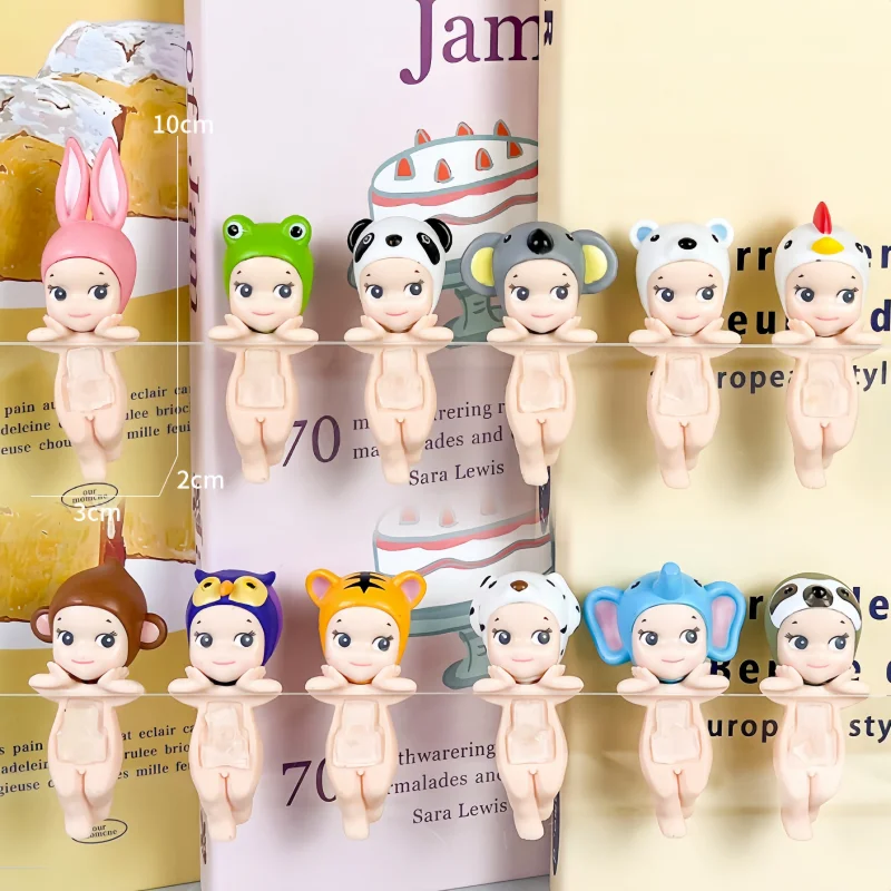 thumbnail image 1 of Caja ciega de 12 piezas de Sonny Angel, serie Animal Ver.1, sombrero de animal, adornos para muñecas, muñecas con caras, edición Motherland, juguetes, regalos, 1 of 5