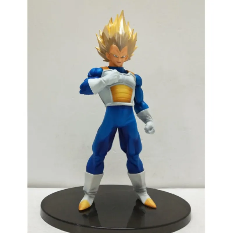 

Anime Dragon Ball Z Action Figure Original Bandai Collection Figure Super Saiyan Vegeta Collection Pvc Model Gift Toys