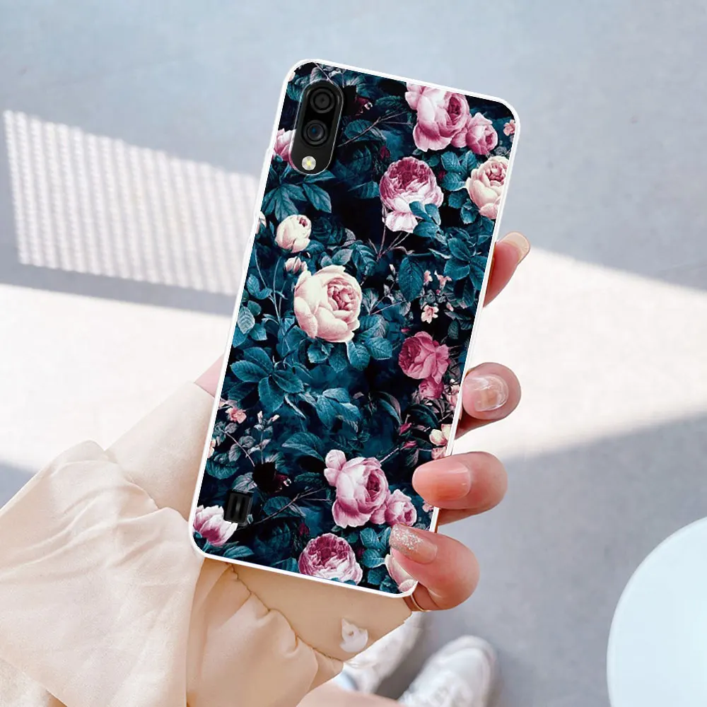 Clear Marble Painted Silicone Case - Soft Protective Bumper Cover