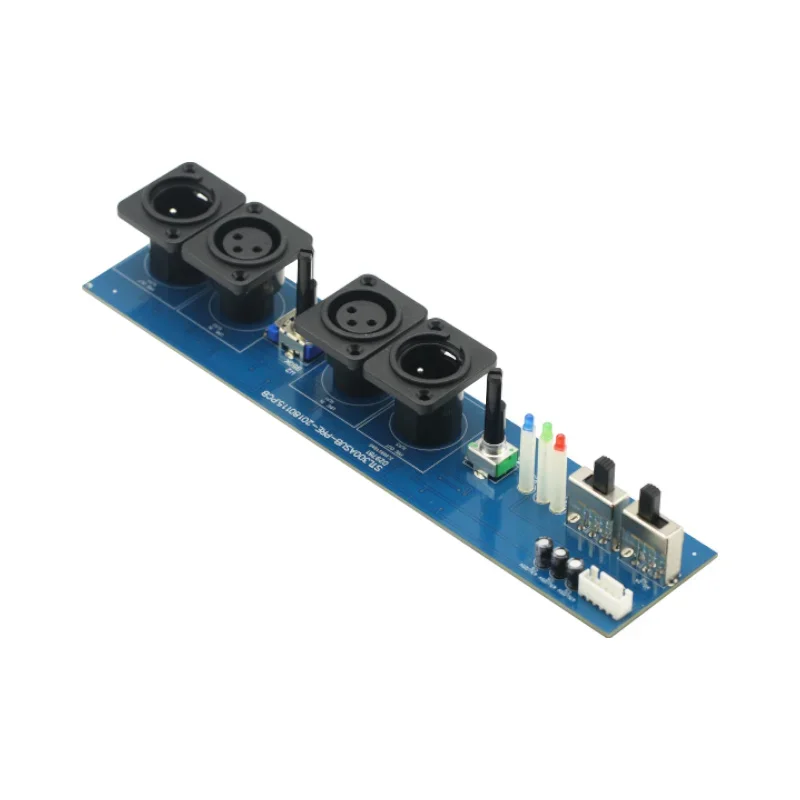Amplifier Preamp Board Preamplifier Frequency Phase Adjustable With Satellite Speaker Output DIY Power Amp 1PCS