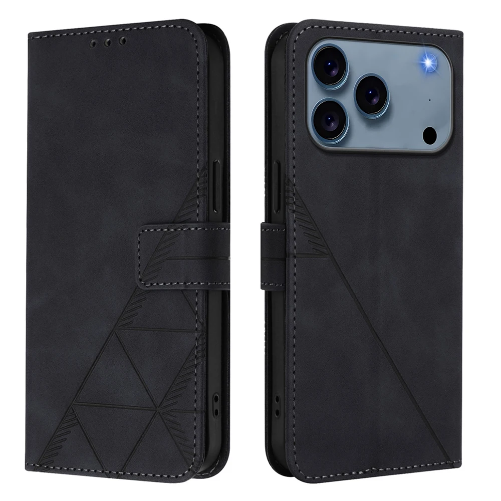 Leather Flip Card Holder Wallet Phone Case