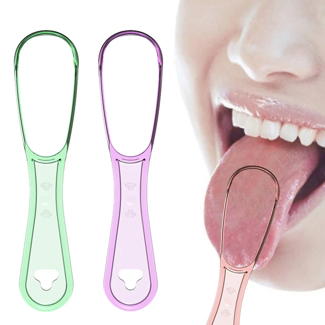 Adult Silicone Tongue Scraper Tongue Cleaner Remove Halitosis Tongue Coating Oral Care Tongue Scraping Brush Oral Care Tool 1