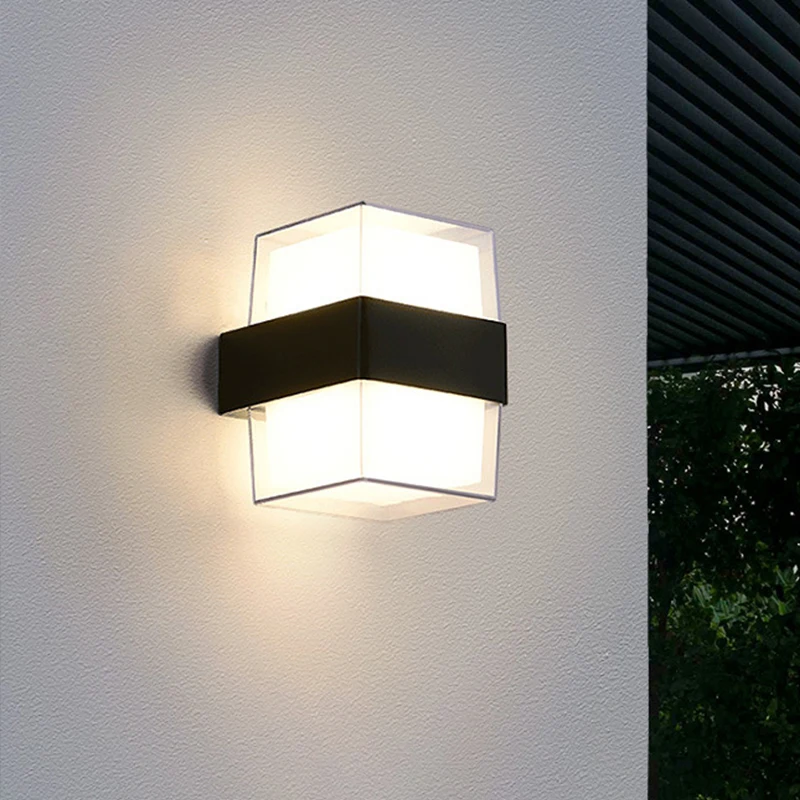 Outdoor Wall Light Solar Wall Light Courtyard Home Garden Exterior LED Lighting