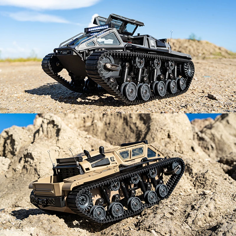 New Rc Tanks Model RC Car 2.4G Rock Crawler Remote Control Car Full-scale Armored Vehicle Military War Battle Toys for Boys 6