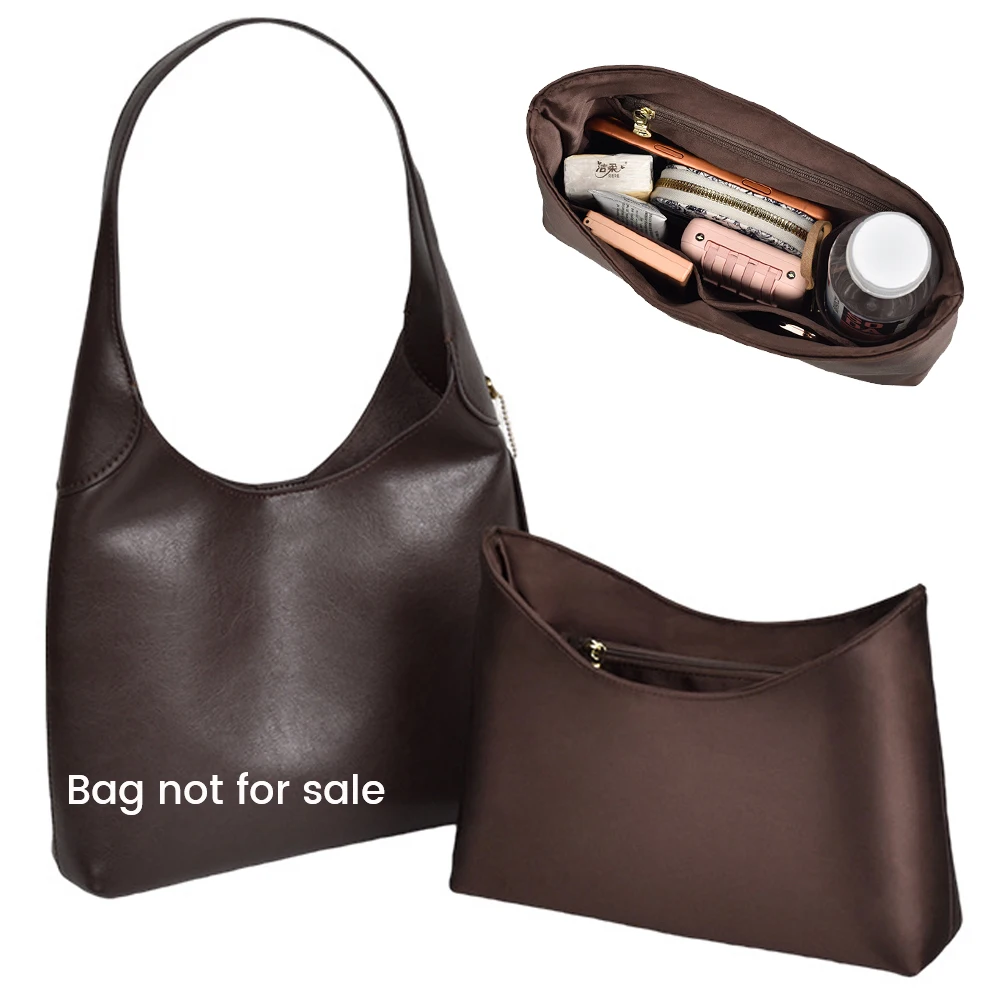 Inserts organisateurs de sac à main en nylon pour le sac Brooklyn 28 (noir café) 1