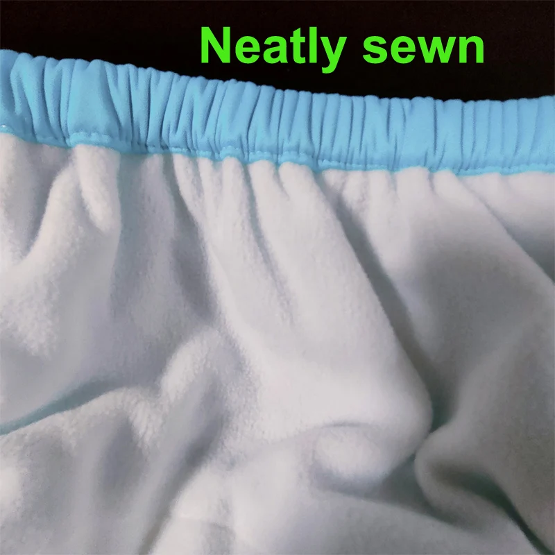 2PCS Teen Erwachsene Waschbare Stoff Windel Abdeckung Windel Inkontinenz Hosen Wasserdichte Wiederverwendbare Unterwäsche 35-95KG – Detail 9