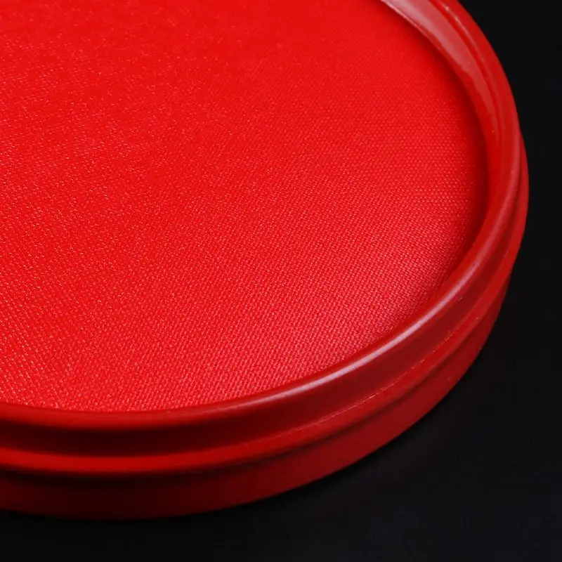 Stamp Vermilion Inkpad Seal Painting Red Paste DIY Art Craft Fin