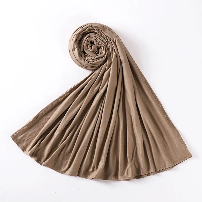 卸売ジャージ綿ヒジャーブスカーフ無地弾性ショール女性のためのイスラム教徒ラップレディースシンプルなスカーフ Headband180*80  センチメートル - AliExpress 175×80cm ビッグサイズ モダールコットンジャージー ヒジャブスカーフ ロング ムスリムショール 無地 ソフトターバン ヘッド