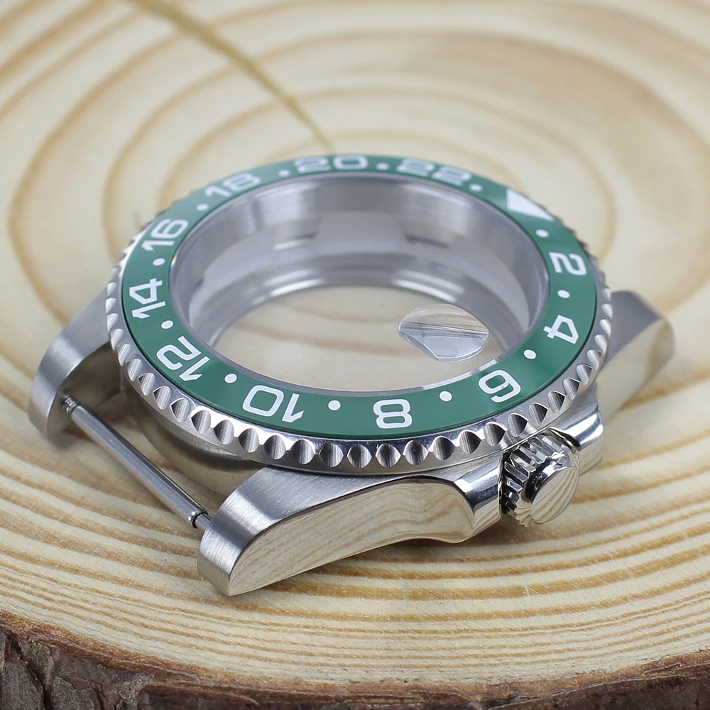 NH35 40 MM Luxus Uhrengehäuse Keramik Lünette Saphir Für SUB GMT NH34 NH35 NH36 NH38 ETA 2824 Miyota 8215 20ATM Uhr Zubehör – Detail 12