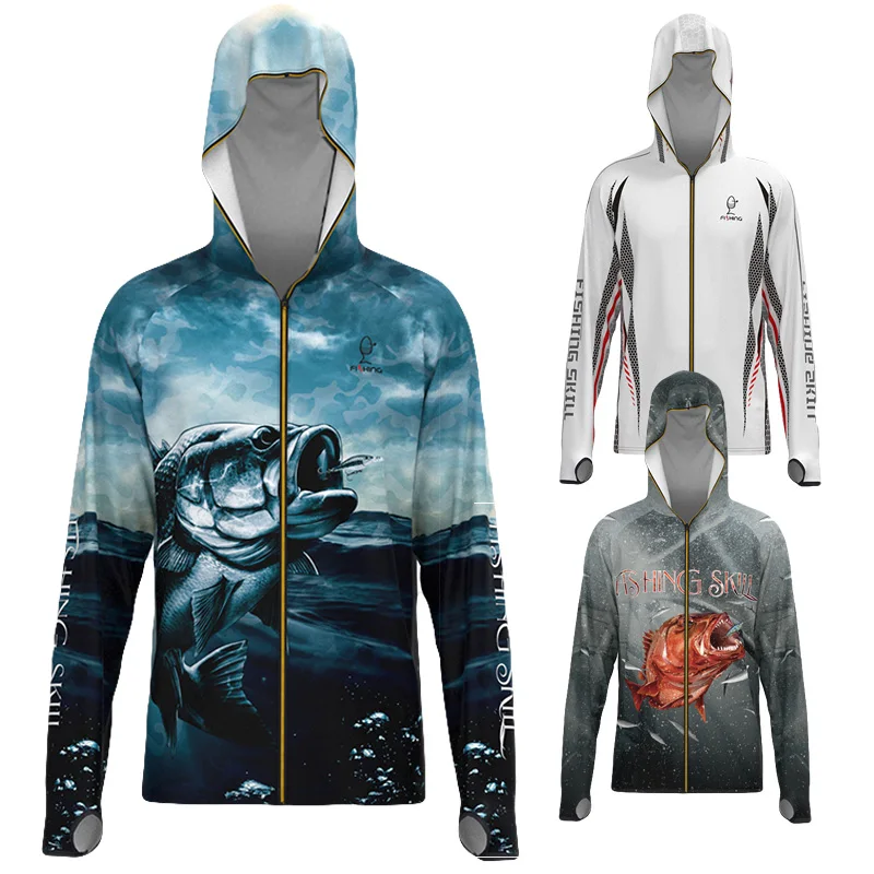

UPF50 + High-Grade Ice Silk Sunscreen Clothing, Ultra-Thin Breathable, Anti-Ultraviolet Windbreaker, Fishing Clothing, Clothing