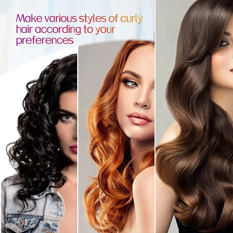 Heatless Curling Rod Headband No Heat Hair Curler Lazy Hair Rollers Soft Curlers Sleeping Curls Curling Styling Tools hair styling tool hair curling tools